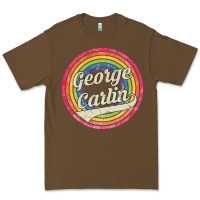 Cacao george carlin   retro rainbow faded style Premium Tee - artisFamous