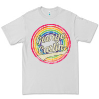 Dove Grey george carlin   retro rainbow faded style Premium Tee - artisFamous