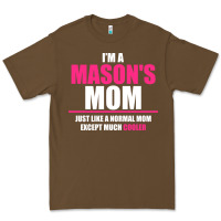 Cacao i'm a mason's  mom just like a normal mom Premium Tee - artisFamous