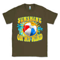 Army Green Sunshine on my mind Classic Tee - FaDigitalArtStudio