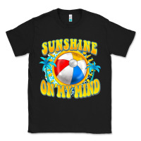 Black Sunshine on my mind Classic Tee - FaDigitalArtStudio