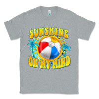 Heather Grey Sunshine on my mind Classic Tee - FaDigitalArtStudio
