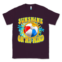 Plum Sunshine on my mind Classic Tee - FaDigitalArtStudio