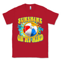 Red Sunshine on my mind Classic Tee - FaDigitalArtStudio