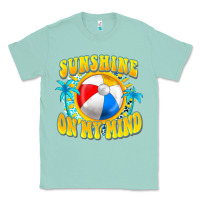 Seafoam Sunshine on my mind Classic Tee - FaDigitalArtStudio