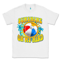 White Sunshine on my mind Classic Tee - FaDigitalArtStudio