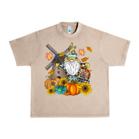French Oak Happy Fall Urban Heavy Tee - CowhideDigitalArt