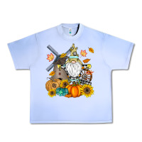 Grape Ice Happy Fall Urban Heavy Tee - CowhideDigitalArt