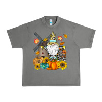 Tornado Happy Fall Urban Heavy Tee - CowhideDigitalArt