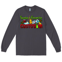 Smoke Santa's Favorite Custodian Long Sleeve Tee - LillyAllenDesigns