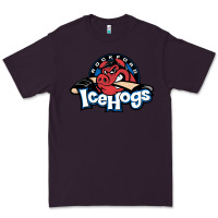 Plum The Icehogs, Rockford Premium Tee - artisFamous