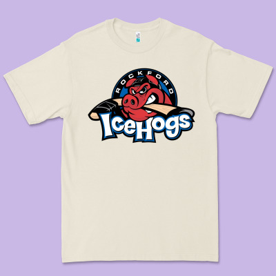 The Icehogs, Rockford Premium Tee Designed By Artisfamous