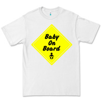 White baby on board Premium Tee - artisFamous