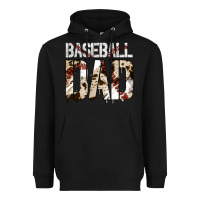 Black no background baseball dad Heavyweight Hoodie - Jasminsmagicworld