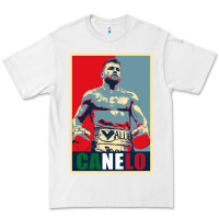 White canelo alvarez mexican boxing Premium Tee - artisFamous