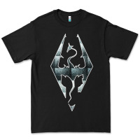 Black skyrim Premium Tee - artisFamous