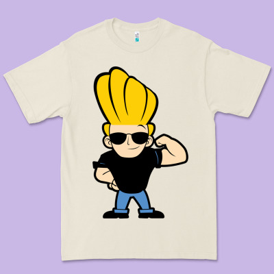 Johnny Bravo Chibi Premium Tee Designed By Artisfamous