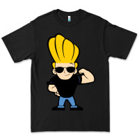 Black johnny bravo chibi Premium Tee - artisFamous