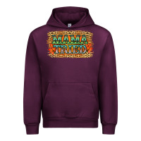 Mauve Wine Leopard Floral Mama Tried Urban Hoodie - Jasminsmagicworld