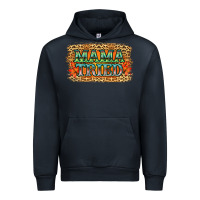 Navy Leopard Floral Mama Tried Urban Hoodie - Jasminsmagicworld