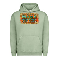 Pigment Oil Green Leopard Floral Mama Tried Urban Hoodie - Jasminsmagicworld