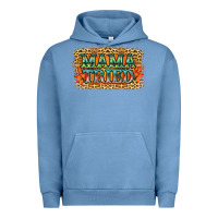 Pigment Pebble Blue Leopard Floral Mama Tried Urban Hoodie - Jasminsmagicworld