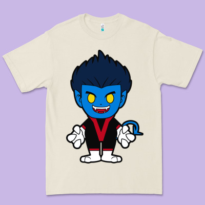 Nightcrawler Chibi Premium Tee Designed By Artisfamous