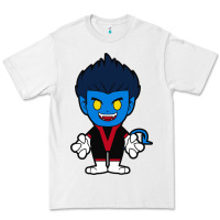 White nightcrawler chibi Premium Tee - artisFamous