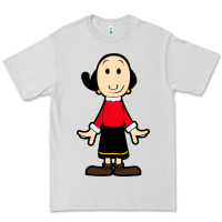 Dove Grey olive oyl Premium Tee - artisFamous