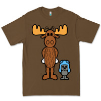 Cacao rocky and bullwinkle Premium Tee - artisFamous