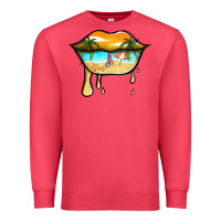 Cardinal beach lips Premium Sweatshirt - Jasminsmagicworld