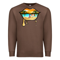 Chestnut beach lips Premium Sweatshirt - Jasminsmagicworld