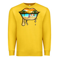 Beach Lips Premium Sweatshirt | Teevron