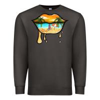 Smoke beach lips Premium Sweatshirt - Jasminsmagicworld