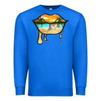 True Royal beach lips Premium Sweatshirt - Jasminsmagicworld