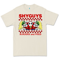 Bone shy guys burger and fries Premium Tee - artisFamous