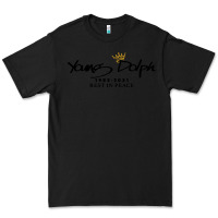 Black Rest in Peace Young Dolph Premium Tee - artisFamous