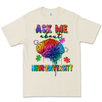Bone ask me about neurodiversity Premium Tee - FaDigitalArtStudio