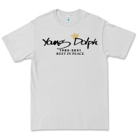 Dove Grey Rest in Peace Young Dolph Premium Tee - artisFamous