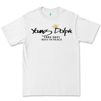 White Rest in Peace Young Dolph Premium Tee - artisFamous