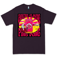 Plum Best Pigeons Playing Ping Pong Music Premium Tee - artisFamous