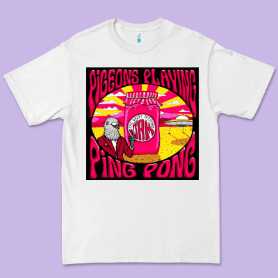 Best Pigeons Playing Ping Pong Music Premium Tee Designed By Artisfamous
