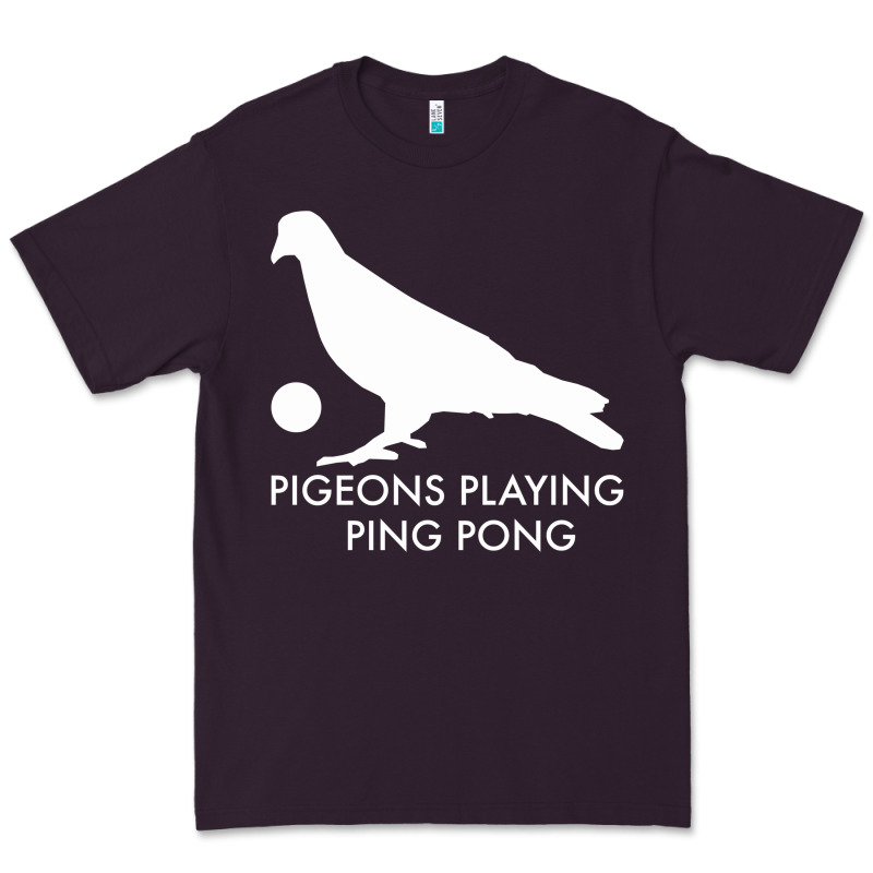 Best Pigeons Playing Ping Pong Music Premium Tee by artisFamous | Teevron