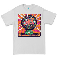 Dove Grey Best Pigeons Playing Ping Pong Music Premium Tee - artisFamous