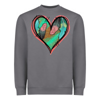 Storm Feather Heart Heavyweight Sweatshirt - Jasminsmagicworld