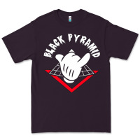 Plum black pyramid Premium Tee - artisFamous