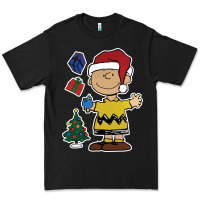 Black charlie brown christmas gifts Premium Tee - artisFamous