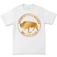 White Buffalo Gold Native American - Bison Premium Tee - artisFamous