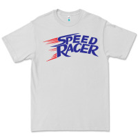 Dove Grey blue speed racer 80s   speed racer Premium Tee - artisFamous