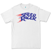 White blue speed racer 80s   speed racer Premium Tee - artisFamous